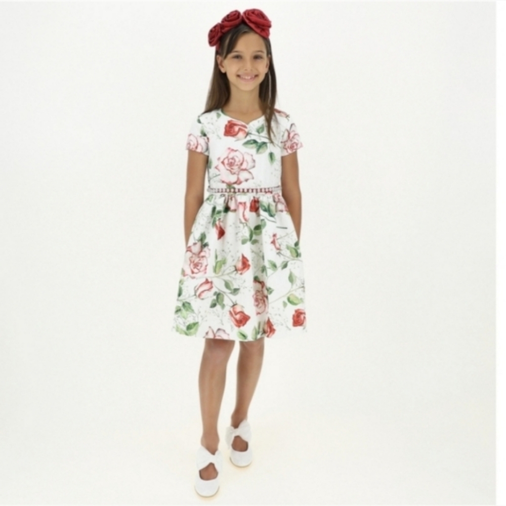 MONNALISA CHIC DRESS - Picture 10 of 12